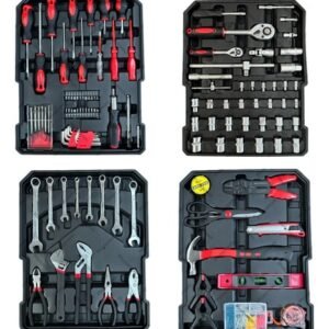 Maleta Ferramentas Alumínio Kit 187 Peças Conjunto